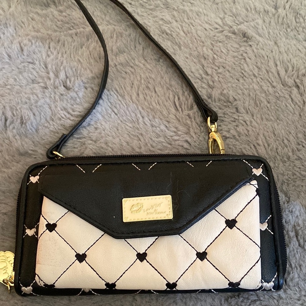 Betsy Johnson crossbody, small shoulder bag